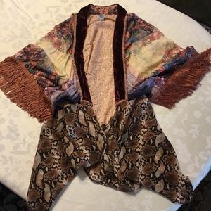 Ivy Jane Multi Print Boho Jacket